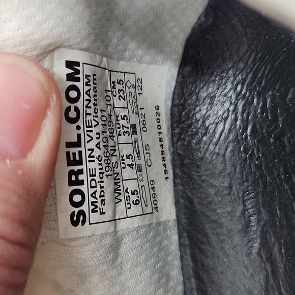 Sorel kinetic impact lace - color white, eraser pink - Picture 6 of 6